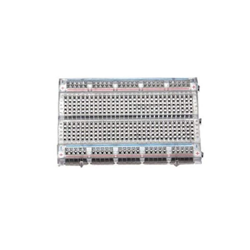 Bestol Prototype Breadboard Clear Crystal SYB 120 400 500 830 840 1660 MB102 GL-12 Tie Point Solderless Modular Board (2pc 400 Tie Point) - Image 2